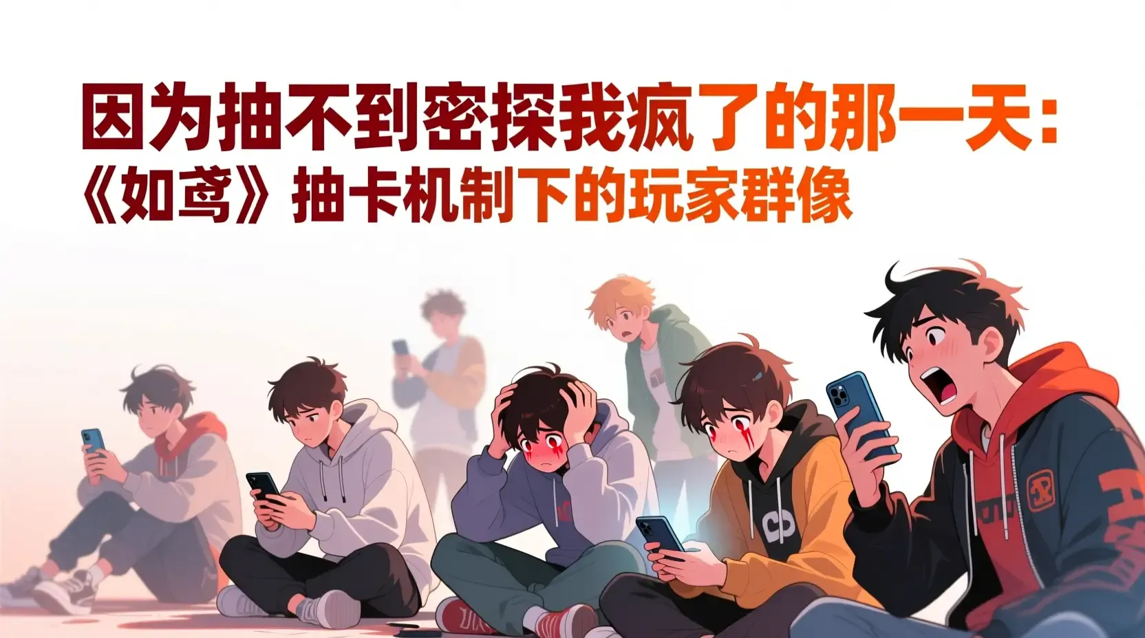 因为抽不到密探我疯了的那一天:《如鸢》抽卡机制下的玩家群像