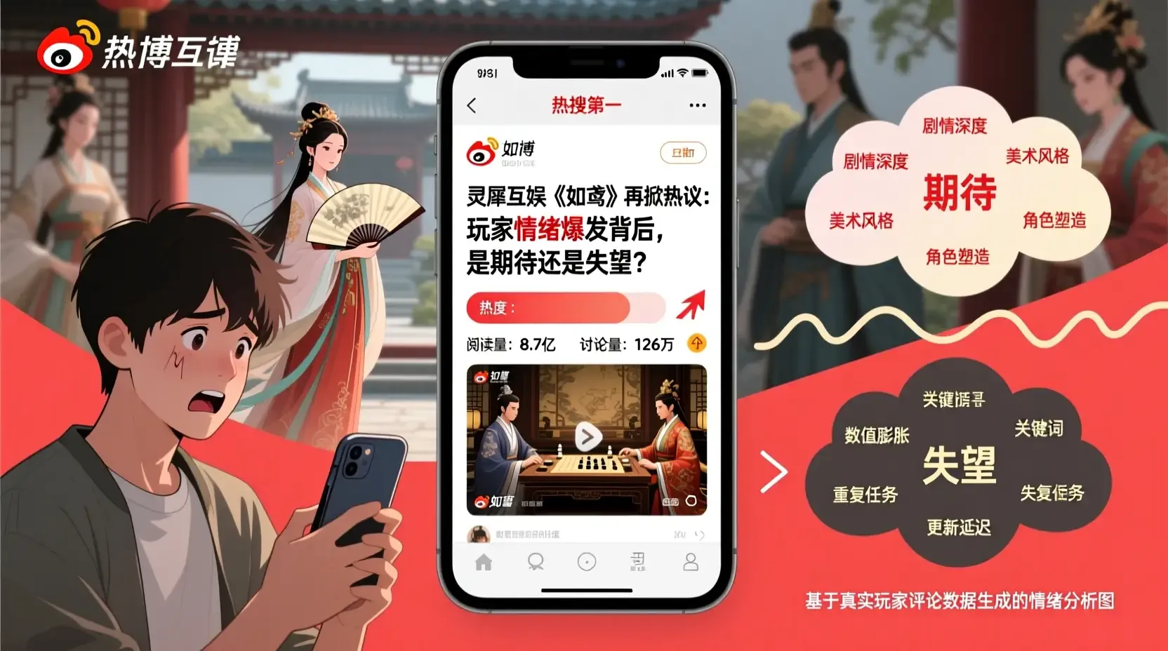 灵犀互娱《如鸢》再掀热议:玩家情绪爆发背后,是期待还是失望?