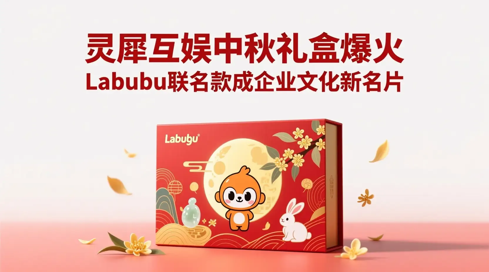 灵犀互娱中秋礼盒爆火,Labubu联名款成企业文化新名片