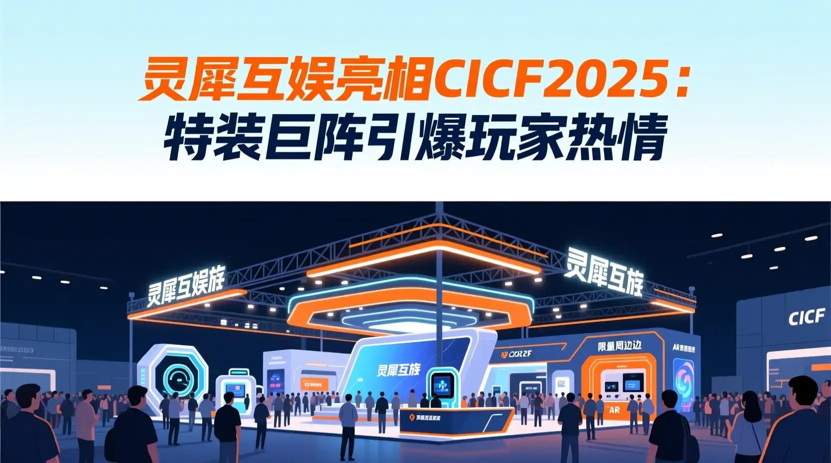 灵犀互娱亮相CICF2025：特装巨阵引爆玩家热情