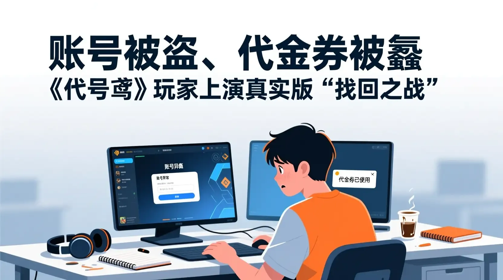 账号被盗、代金券被氪，《代号鸢》玩家上演真实版“找回之战”