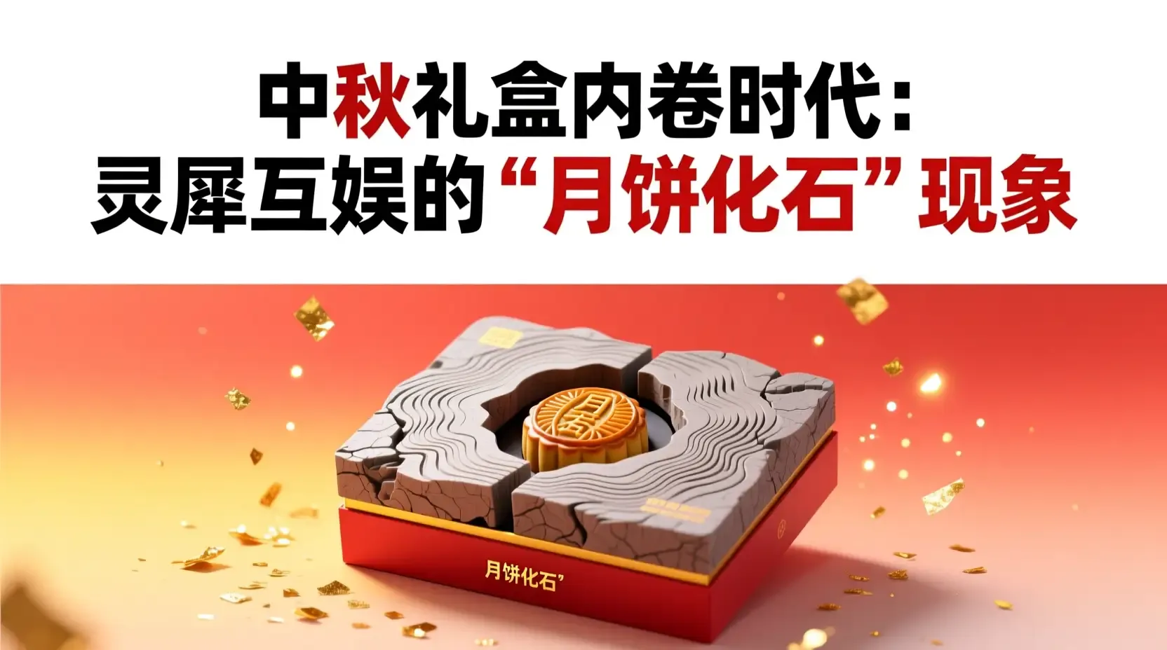 中秋礼盒内卷时代：灵犀互娱的“月饼化石”现象