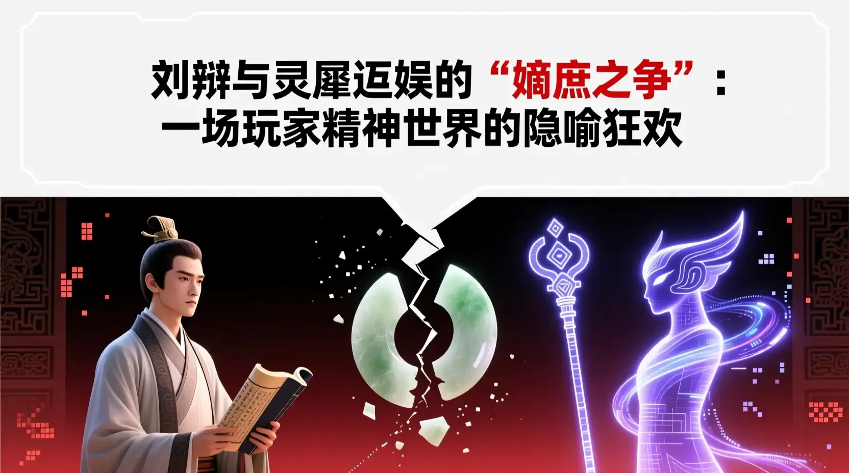 刘辩与灵犀互娱的“嫡庶之争”:一场玩家精神世界的隐喻狂欢