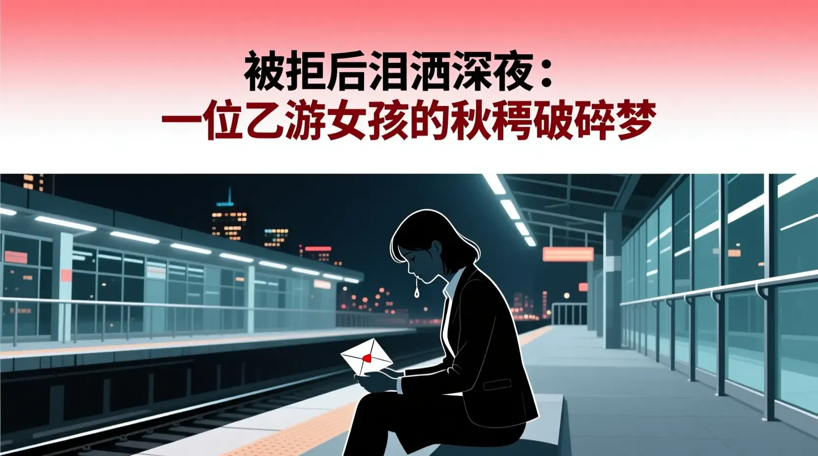 被拒后泪洒深夜：一位乙游女孩的秋招破碎梦