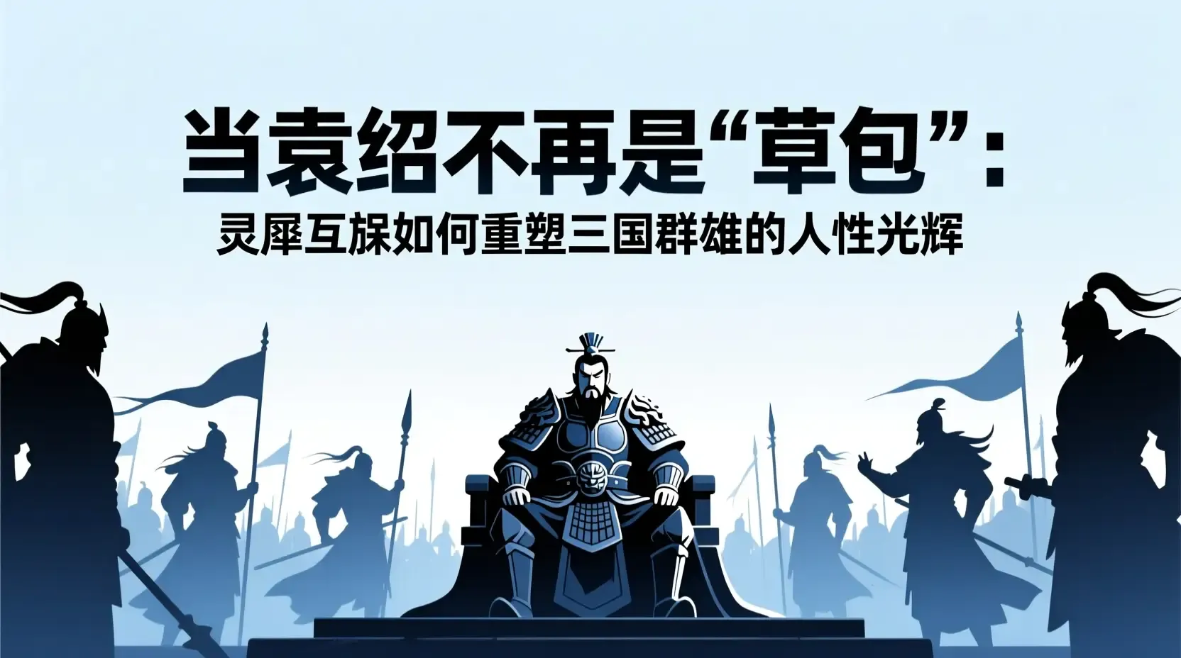 当袁绍不再是“草包”:灵犀互娱如何重塑三国群雄的人性光辉